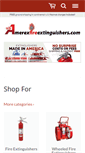 Mobile Screenshot of amerexfireextinguishers.com